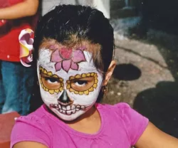GENERATIONS OF FUN: Dia de los Muertos celebrations like the one happening at the Dana Adobe in Nipomo include family-friendly activities like face painting, arts and crafts, and candy making. - PHOTO COURTESY OF THE DANA ADOBE NIPOMO AMIGOS