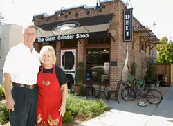 HOME OF HEROS : Brad and Sherri fuller serve up the real thing: genuine, delicious, East Coast grinders - PHOTO BY STEVE E. MILLER