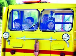 SPEEDER RIDE AT SLO FREIGHT HOUSE: - PHOTO COURTESY OF CURTIS REINHART
