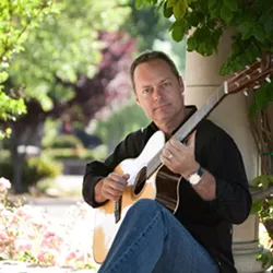 FINGER-STYLE PHENOMENON : Amazing finger-style guitarist Martin Paris headlines Steve Key’s Songwriters at Play showcase on July 24 at Sculpterra Winery. - PHOTO BY DENNIS SWANSON