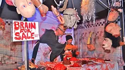 BRAINS FOR SALE!: The SLO Elks Lodge hosts a free Haunted House and Halloween Carnival on Oct. 30 and 31. - PHOTO BY BETTY "DOC" O'CONNOR