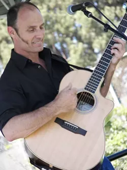 MAGIC MAN! : Folkworks magazine called James Hurley “One of the Top Ten Live Acoustic Male Singer-Songwriters in L.A.,” and he plays Sustenance on Jan. 15. - PHOTO COURTESY OF JAMES HURLEY