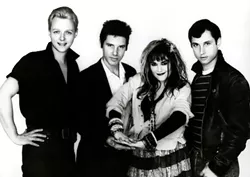 X LIKE YOU’VE NEVER SEEN THEM!: Hot off a four-day Roxy Theatre show, X will perform acoustic versions of their early-’80s punk songs on July 23, at SLO Brew. - PHOTO BY FRANK GARANI