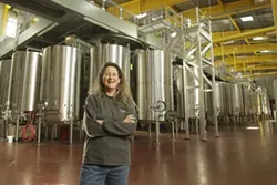 NINER TO 11 : Amanda Cramer is winemaker for Niner Wine Estates, which farms 11 grape varieties at Bootjack Ranch. The winery and hospitality center is at Heart Hill Vineyard on Paso Robles Westside. - PHOTO BY STEVE E. MILLER