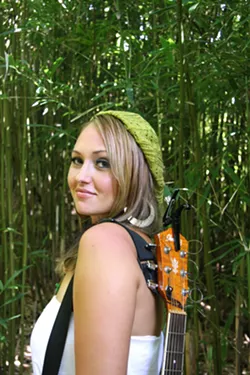 HAWAIIAN HONEY : Hawaiian-born beauty Anuhea and the Green play Downtown Brew on July 28, filling the club with acoustic soul, pop, and reggae. - PHOTO COURTESY OF ANUHEA AND THE GREEN