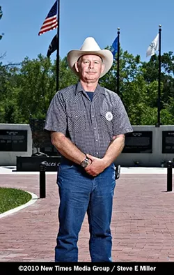 BUDGET CONCIOUS : Mark Adams, a Sheriff’s Department veteran of 22 years, vows to cut waste and restore public trust. - PHOTO BY STEVE E. MILLER