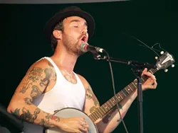 DEEP HOME AMERICANA : William Elliott Whitmore generates the kind of arresting stage presence that can quiet a rowdy crowd and make them bow down in wonder. See him April 30 at Downtown Brew. - PHOTO COURTESY OF WILLIAM ELLIOTT WHITMORE
