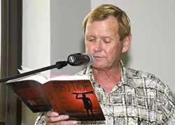 A GNARLY ONSLAUGHT OF PROBLEMS : Miller’s debut novel, 'Red Tide,' explores two teens facing incredibly tough issues like murder, incest, rape, and drugs. - PHOTO COURTESEY OF MARK JAMES MILLER