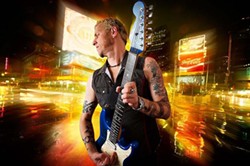 HO HO HO SLO :  Brewing Co. presents rock guitarist Gary Hoey&rsquo;s special Christmas show on Dec. 9. - PHOTO BY MAX CRACE
