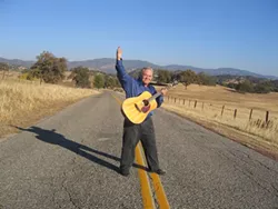 HEARTFELT TUNES: Local singer/songwriter/guitarist James Paul Dyer and the Streets of California Band perform songs from their new CD Dec. 27 and Jan. 3 at Last Stage West. - PHOTO BY KATHY JOHNSTON