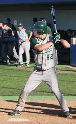 LOOKING BACK : After leaving Cal Poly in 2008, outfielder Logan Schafer spent five years climbing up the Brewers farm system. - PHOTO COURTESY OF CAL POLY ATHLETICS