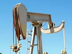 DRILL, BABY, DRILL : As oil producers look at using fracking to access underground oil found in California’s Monterey shale—like this well in southern Monterey County—state regulators may call for disclosure of chemicals used. - PHOTO COURTESY OF STEVE CRAIG