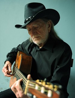 ICON:  Willie Nelson plays April 8 at the SLO PAC. - PHOTO BY DAVID MCCLISTER