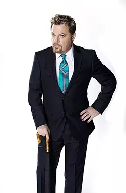 COMEDY KING: Cal Poly Arts presents the center stage engagement of Eddie Izzard’s hilarious Force Majeure, his most extensive comedy tour ever. Launched in March of 2013, the tour will take Izzard to 25 countries on five continents. - PHOTO COURTESY OF EDDIE IZZARD