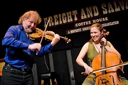 STRINGS: On Dec. 1, enjoy an evening with fiddler Alasdair Fraser & cellist Natalie Haas in a benefit concert for Templeton Schools Fine Arts Programs at the Templeton High School. - PHOTO COURTESY OF ALASDAIR FRASER & NATALIE HAAS
