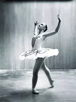 ‘THE MOST UNSELFISH PURSUIT’ : The company has delighted audiences since 1977, faithfully delivering a Nutcracker every year. Pictured is the Civic Ballet’s Lyndsay Katherman. - PHOTO BY BARRY GOYETTE