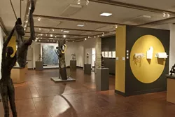 ARTISTIC INTERSECTION:  &ldquo;Paths Intersected,&rdquo; the art of Gail Lapins and Jenny E. Balisle, hangs at the San Luis Obispo Museum of Art at 1010 Broad St. downtown, through Feb. 10. Museum hours are 11 a.m. to 5 p.m. every day but Tuesday. For more information, visit sloma.org.