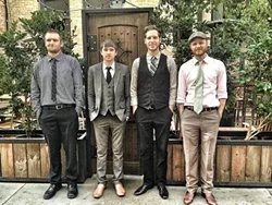 GET DOWN, BOYS! : L.A.’s hipster bluegrass outfit, the Get Down Boys, plays the Red Barn series on Oct. 13. - PHOTO COURTESY OF THE GET DOWN BOYS