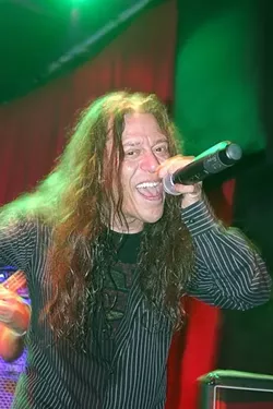 YOU SHOOK ME!: Lead singer Kelly Atwell is a force of nature, delivering screeching AC/DC hits like a banshee.