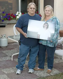 CUT SHORT : Cheryl and Dan Blair lost their son AJ in March, who died of an asthma attack at the age of 21. - PHOTO BY STEVE E. MILLER