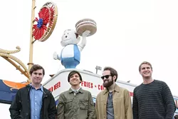 LET IT BLEED : Florida-based alt-rockers Surfer Blood play Jan. 9 at the Cayucos Vets Hall. - PHOTO COURTESY OF SURFER BLOOD
