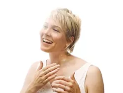 LADY IN WHITE : Jazz Chanteuse Inga Swearingen plays July 12 for the next Arroyo Grande Village Summer Concert Series show. - PHOTO BY BARRY GOYETTE