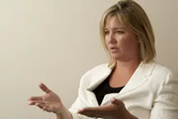 OFFICIAL RESPONSE: Paso Robles Police Chief Lisa Solomon said she wants to disclose more about a former cop, but personnel laws prevent her from doing so. - STEVE E. MILLER