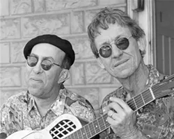 TWO ON THE TOWN : Two great local singer-songwriters and longtime friends, Peter Yelda and Craig Nuttycomb, play Nov. 23 at Steynberg Gallery. - PHOTO COURTESY OF PETER YELDA AND CRAIG NUTTYCOMB