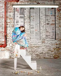 BENEATH THE MASK: Since around 2008, Rebecca Kling has been producing performance pieces centered on the issue of gender identity. - PHOTO COURTESY OF REBECCA KLING