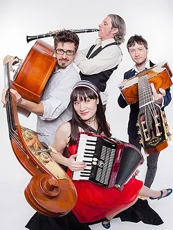 SHANGHAIED!: Multi-linguist Jessica Fichot performs songs from her new EP, Dear Shanghai, sung entirely in Mandarin Chinese, on Aug. 23 at Steynberg Gallery. - PHOTO BY ANDY SHENG