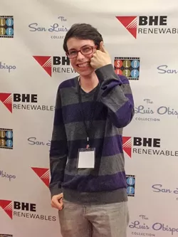 BEST DRESSED: Former New Times intern Cliff Mathieson shows off his fanciest duds on the red carpet. Trendsetter! - PHOTO BY JESSICA PEÑA