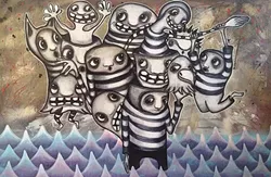 MAKE WAVES: The work of Bret Brown is surreal and whimsical all at once. - PHOTO COURTESY OF BRET BROWN
