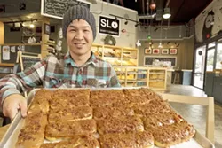 JUST CAN’T GET ENOUGH : Jacob Pickering’s new donut shop offers customers the opportunity to customize their donuts, maximizing taste bud pleasure. - PHOTO BY STEVE E. MILLER
