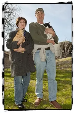 REJECTED : Rachel and Chip Tamagni ran Trilogy Health Services in Paso Robles, one of the collectives targeted in an NTF investigation. The couple remains in “limbo” after the DA kicked their case back to the NTF for more investigation. - PHOTO BY STEVE E. MILLER