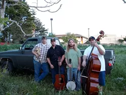 GOOD OLD BOYS : On May 22, check out the Morro Bay Folk and Fiddle Festival with Mud Thump and two other bands, culminating with an old-time jam. - PHOTO COURTESY OF MUD THUMP