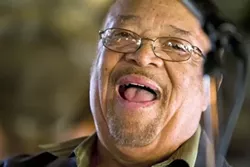 BLOWN AWAY : Saxophone great Red Holloway kicks off the 20th Famous Jazz Artist series in Cambria on Jan. 2. - PHOTO BY STEVE E. MILLER