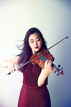 HEART STRINGS:  Kristin Lee will rock the violin during a chamber concert performance featuring music by Michael Fine, Shostakovich, and Beethoven slated for July 26 as part of the Festival Mozaic&rsquo;s 45th season. - PHOTO COURTESY OF FESTIVAL MOZAIC