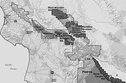WILDERNESS OR DEVELOPMENT? : The U.S. Forest Service has come up with various alternatives for local Inventoried Roadless Areas (IRA) in the Los Padres National Forest. - IMAGE COURTESY OF U.S. FOREST SERVICE