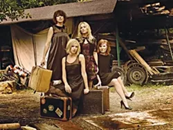 FROM SWEDEN WITH LOVE : What do you call four Swedish folk babes? Abalone Dots! They play Downtown Brew on July 15. - PHOTO COURTESY OF ABALONE DOTS
