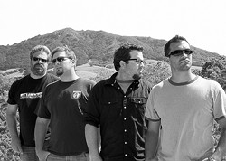 BETTER LATE THAN NEVER :  (Left to right) Dan Ernst, Jon Scholl, Doug Groshart, and Dave LaCaro are The JD Project. See them June 11 at Farmers market and June 12 at Concerts in the Plaza, where they&rsquo;ll release their nine-years-in-the-making CD Past Due. - PHOTO COURTESY OF THE JD PROJECT
