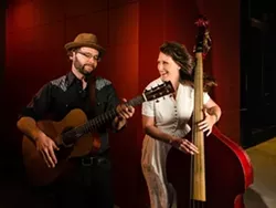 TWO VOICES, ONE SONG: San Francisco’s Misner & Smith love to rock the harmony. Catch their roots set at D’Anbino Vineyard and Cellars on Dec. 12. - PHOTO COURTESY OF SONGWRITERS AT PLAY