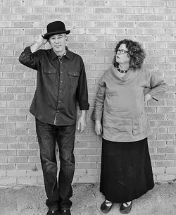 DUO: Grammy Award winner Mollie O’Brien and her husband Rich Moore play two SLOfolks shows this week, Feb. 21 at Coalesce Bookstore and Feb. 22 at Castoro Cellars. - PHOTO COURTESY OF RICH MOORE AND MOLLIE O’BRIEN
