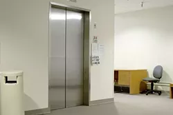 NO LOVE IN AN ELEVATOR: The main elevator at the San Luis Obispo Court Annex has been out of commission since October, prompting a complaint to the U.S. Department of Justice for alleged violations of the Americans with Disabilities Act. - PHOTO BY STEVE E. MILLER