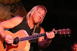 MIRACLE MAN : After playing covers for 25 years, Greg “Spanky” Baldwin is releasing his first collection of original songs on April 29 at Frog and Peach. - PHOTO COURTESY OF GRED “SPANKY” BALDWIN