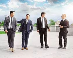 FOUR PIANOS! : YouTube sensations The Piano Guys play May 13 at the Performing Arts Center. - PHOTO COURTESY OF THE PIANO GUYS