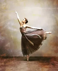 WHERE DO BALLERINAS COME FROM? : Michelle McLaughlin dances in Levez le Rideau. - PHOTO BY BARRY GOYETTE