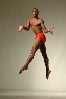 DOWN TO EARTH? :  Ephraim Sykes has been dancing with Ailey II for nearly two years. - PHOTO COURTESY OF EDUARDO PATINO