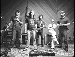 HOON'S SHOES : Former SLO local Travis Warren (second from left) is Blind Melon's new frontman, playing May 8 at Downtown Brew. - PHOTO COURTESY OF BLIND MELON