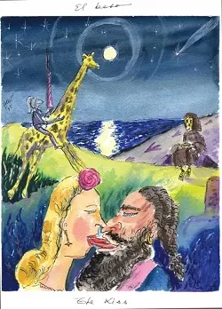 THE KISS: - IMAGE BY HERNAN CASTELLANO-GIRON