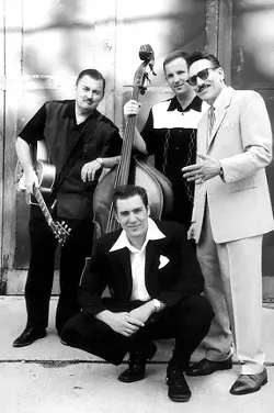 SMOOTH OPERATORS : Little Charlie and the Nightcats, cool purveyors of multiple blues genres, headline the SLO Vets Hall blues show on Dec. 1. - PHOTO COURTESY OF LITTLE CHARLIE AND THE NIGHTCATS